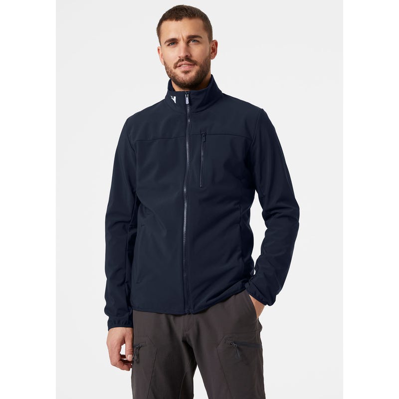 Helly Hansen Men's Crew Softshell Sailing Jacket 2.0 Navy-jacket-Heroes