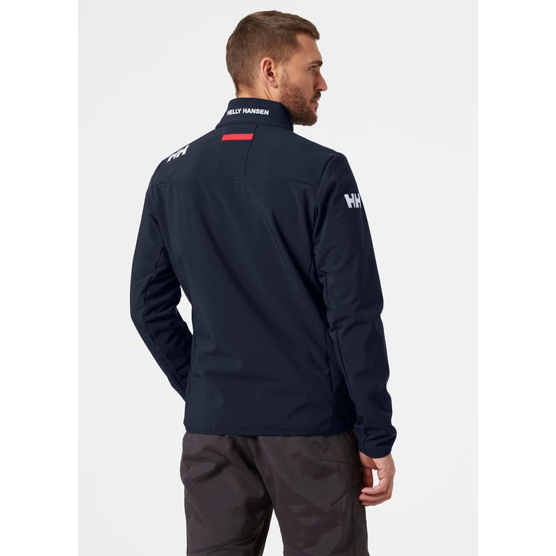 Helly Hansen Men's Crew Softshell Sailing Jacket 2.0 Navy-jacket-Heroes