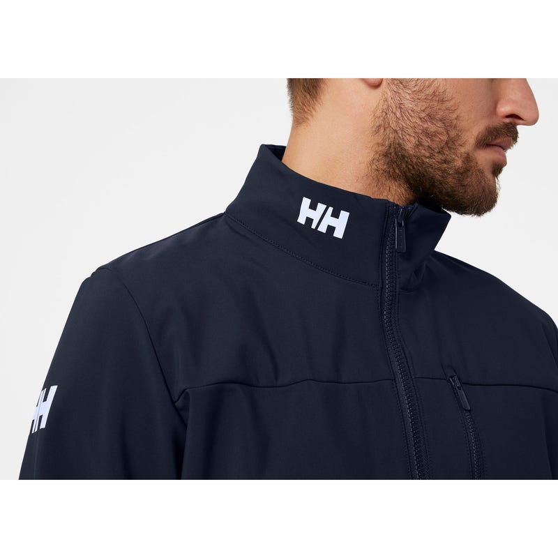 Helly Hansen Men's Crew Softshell Sailing Jacket 2.0 Navy-jacket-Heroes