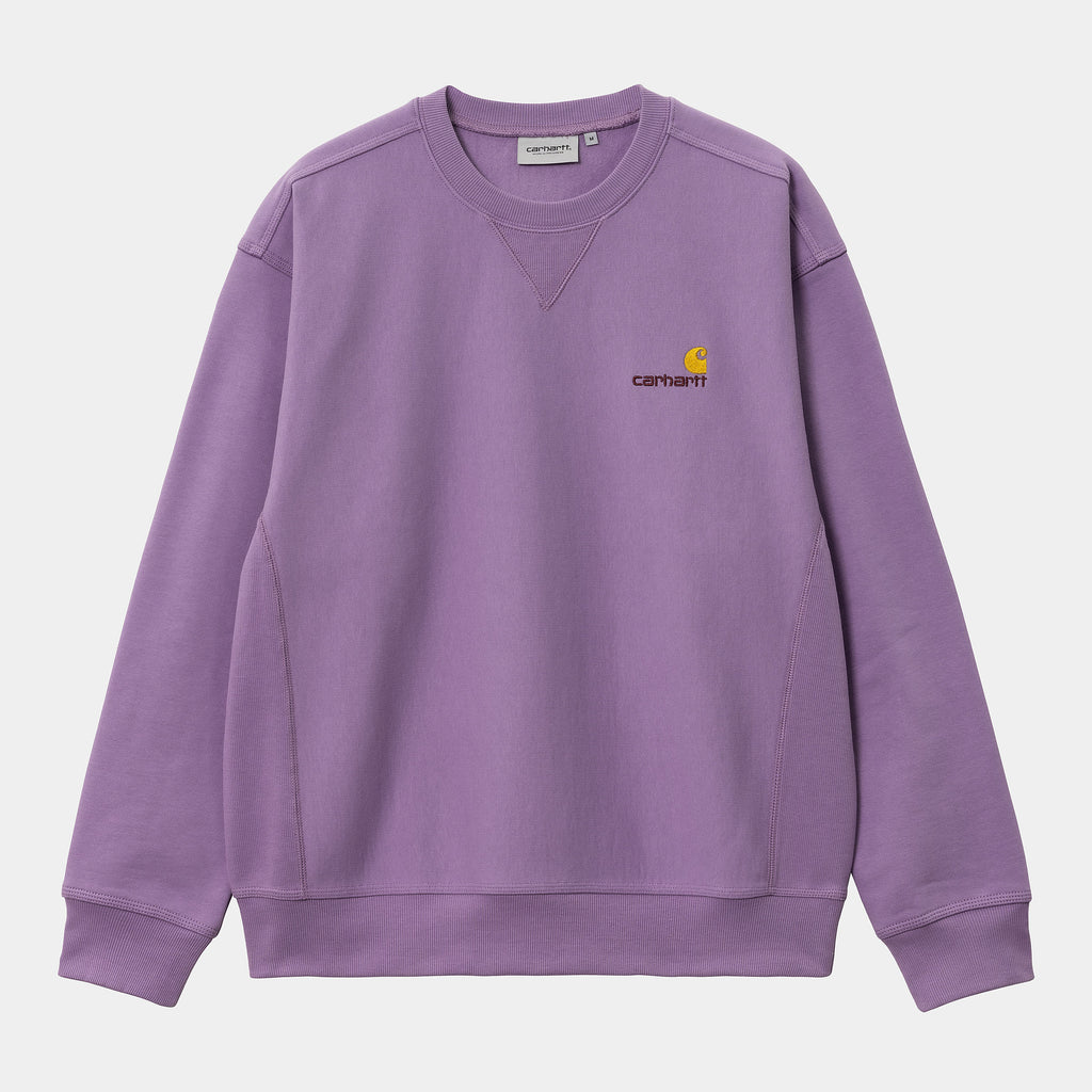 Carharrt American Script Sweatshirt Violanda-sweat-Heroes