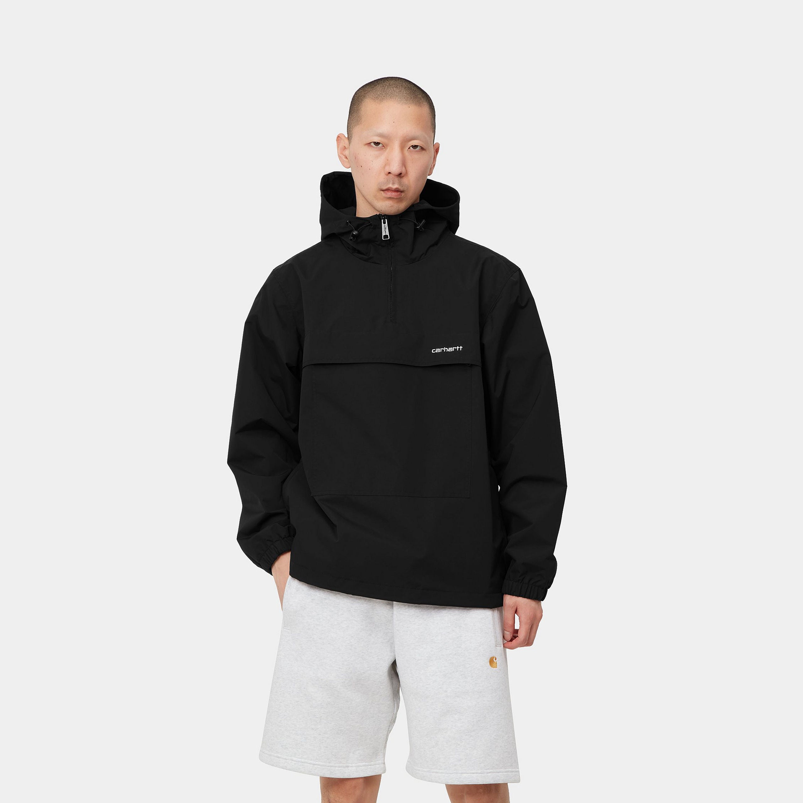 Windbreaker Pullover Summer in Black Heroes